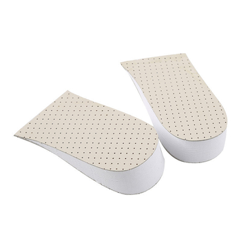 Kétoldalas bőr magasságot növelő talpbetét — anyaga: tehénbőr és EVA; alkalmas sneakersre, bőr cipőre, papucsokra; modell: kétoldalas bőr; funkció: magasság növelés