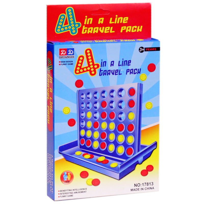 Edukativna 3D društvena igra za dva igrača s Connect Four i Gomoku (materijal: plastika; dobna skupina: 7–60+)