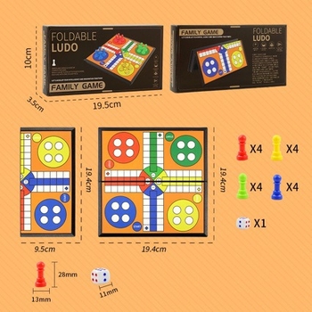Magnetski sklopivi putni društveni set – plastične komade; za uzrast 4–14 godina; više igara (šah, go, dame, backgammon)