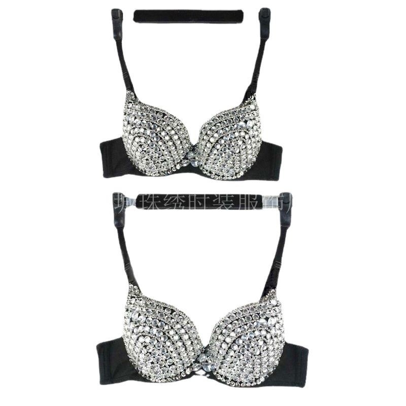 Top za žene za belly dance, plivaći materijal Swimming cloth, 90–95% Spandex i Polyester, za scenski kostim