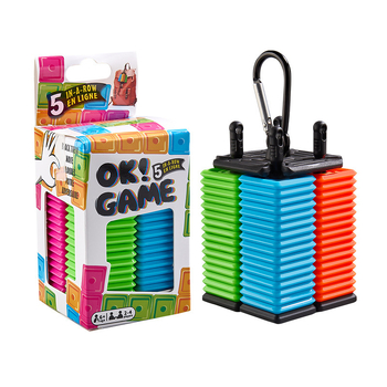 Edukativna društvena igra Gomoku i Connect Four – puzzle za djecu 7–14 godina, izrađena od plastike, razvija koordinaciju ruka-oko i razvoj mozga.