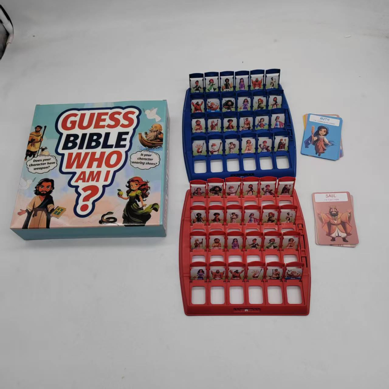 Bible Who Am I? Društvena igra s kartama – Materijal: plastika i papir, Zabava, od 14 godina