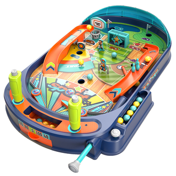 Dječji pinball stol – interaktivna obrazovna igra za dva igrača (Materijal: plastika; Kategorija: stolni nogomet; Dobna skupina: 4–14 godina)