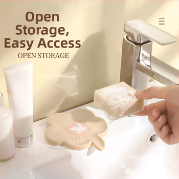 Držiak na mydlo z PET s prísavkou, bez dovozu, bez prispôsobovania