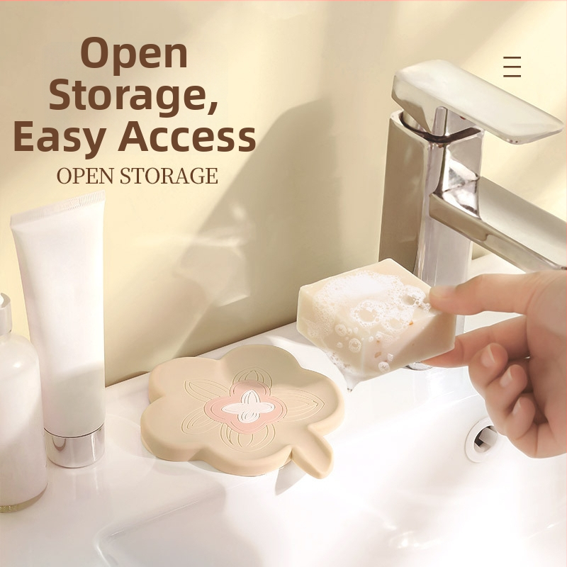 Držiak na mydlo z PET s prísavkou, bez dovozu, bez prispôsobovania