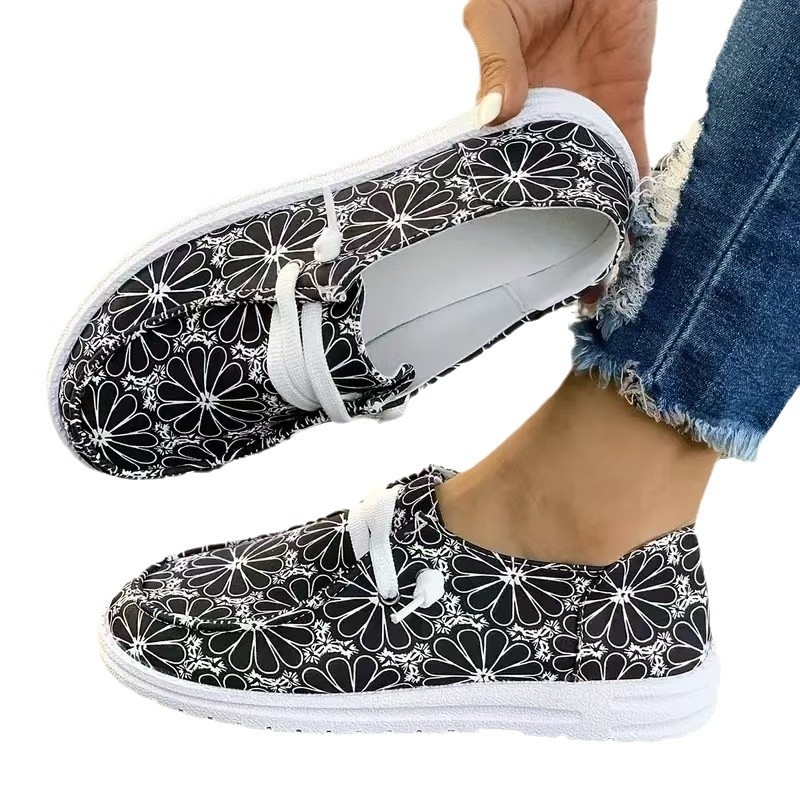 Slip-on loafers od velura s okruglom nosom, gumeni potplat, PU ulošak (Velur vrh; Okrugli nos; Gumeni potplat; PU ulošak; Slip-on dizajn)