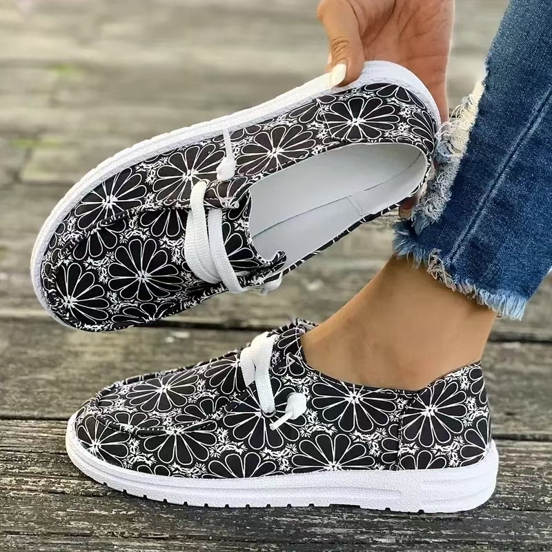 Slip-on loafers od velura s okruglom nosom, gumeni potplat, PU ulošak (Velur vrh; Okrugli nos; Gumeni potplat; PU ulošak; Slip-on dizajn)