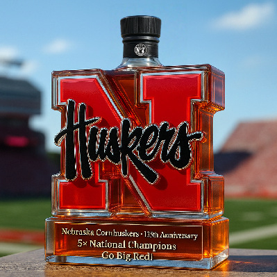 Longhorns Whisky Dekantáló – Üveg, 301–400 ml, Modern egyszerű stílus, Emlékcélú Áztató Üveg Whisky-hez, 2025 tavasz