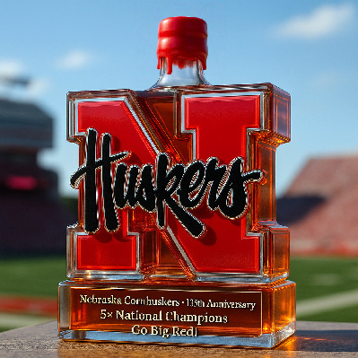 Longhorns Whisky Dekantáló – Üveg, 301–400 ml, Modern egyszerű stílus, Emlékcélú Áztató Üveg Whisky-hez, 2025 tavasz