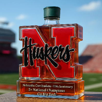 Longhorns Whisky Dekantáló – Üveg, 301–400 ml, Modern egyszerű stílus, Emlékcélú Áztató Üveg Whisky-hez, 2025 tavasz