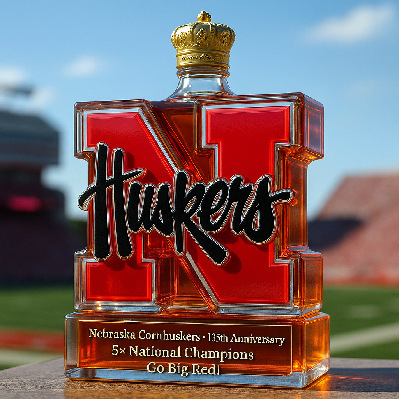 Longhorns Whisky Dekantáló – Üveg, 301–400 ml, Modern egyszerű stílus, Emlékcélú Áztató Üveg Whisky-hez, 2025 tavasz