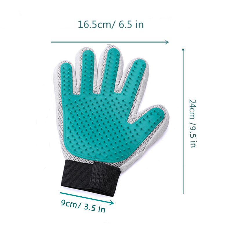 YS Rukavica za kupanje i masažu pasa – materijal TPE