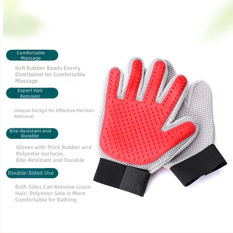 YS Rukavica za kupanje i masažu pasa – materijal TPE