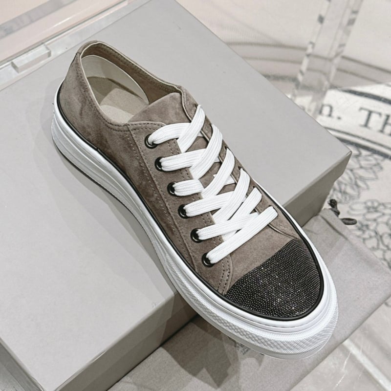 Кецове за дами от велур с връзки, кръгъл нос, гумена подметка, нисък ток (1-3 см)