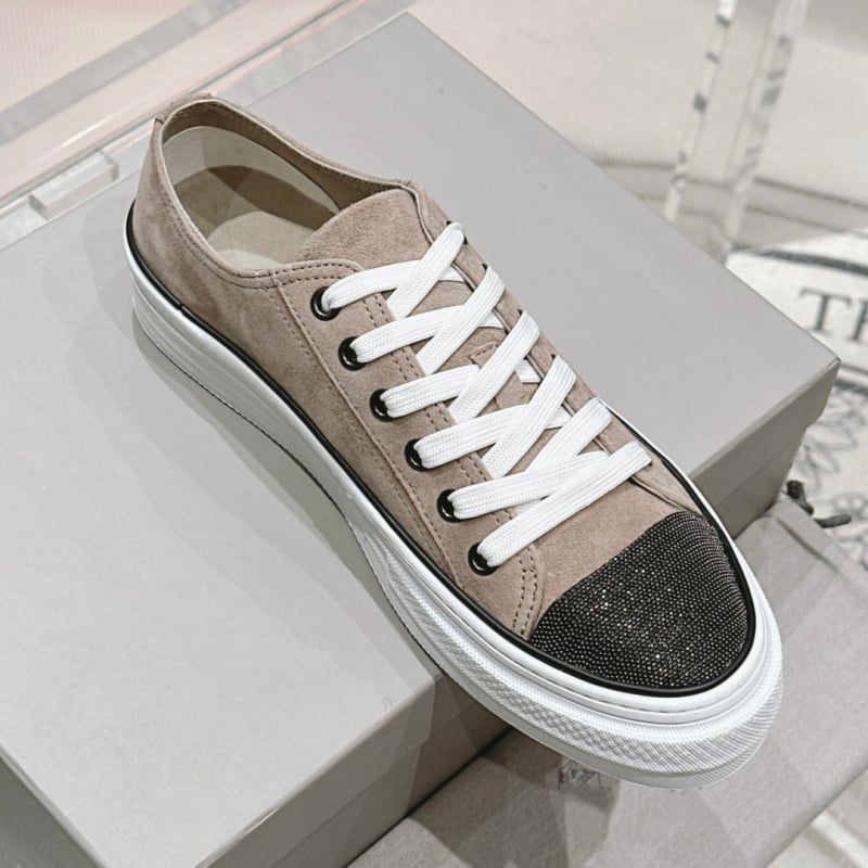 Кецове за дами от велур с връзки, кръгъл нос, гумена подметка, нисък ток (1-3 см)