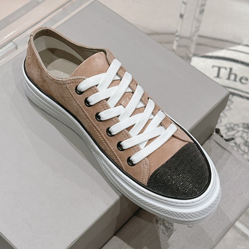 Кецове за дами от велур с връзки, кръгъл нос, гумена подметка, нисък ток (1-3 см)