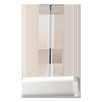 Κολλητικός κύλινδρος απομάκρυνσης τριχών – αποσπώμενος κύλινδρος, κεφαλή με κόλλα, ανταλλακτικά ρολά, πλαστικό, Wanben X7, μοντέρνος μινιμαλιστικός σχεδιασμός