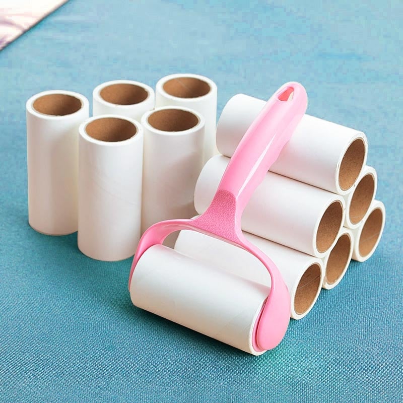 Ljepljiva valjka za dlake Yuexin Home Furnishing – plastika, moderni minimalistički stil, uklanjanje dlaka s odjeće