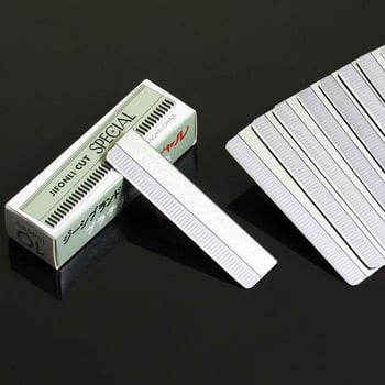 Нож за оформяне на вежди — неръждаема стомана, комплект 100 бр., подходящ за частна марка