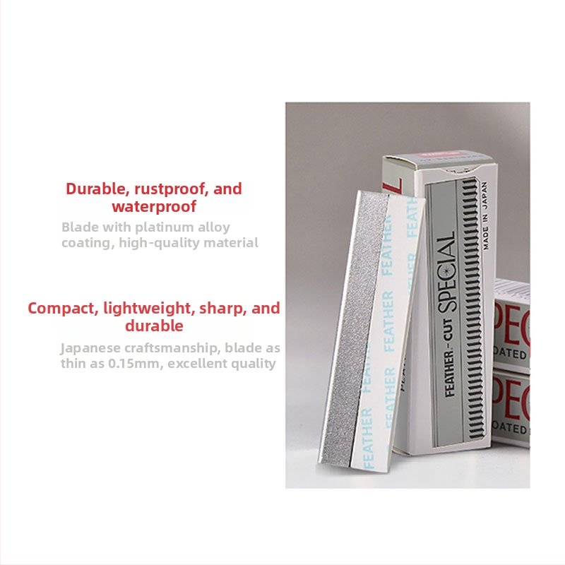 Нож за оформяне на вежди — неръждаема стомана, комплект 100 бр., подходящ за частна марка