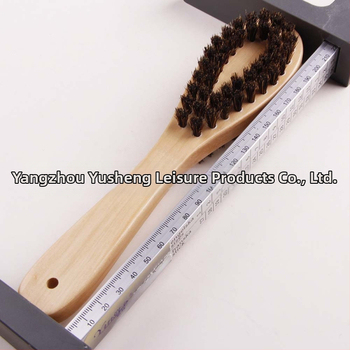 Ξύλινη βούρτσα ρούχων, διπλής όψης απομάκρυνσης μαλλιών, μάρκα Yusheng, έκδοση 2016