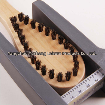 Ξύλινη βούρτσα ρούχων, διπλής όψης απομάκρυνσης μαλλιών, μάρκα Yusheng, έκδοση 2016