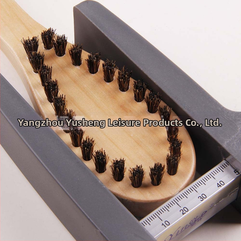 Ξύλινη βούρτσα ρούχων, διπλής όψης απομάκρυνσης μαλλιών, μάρκα Yusheng, έκδοση 2016