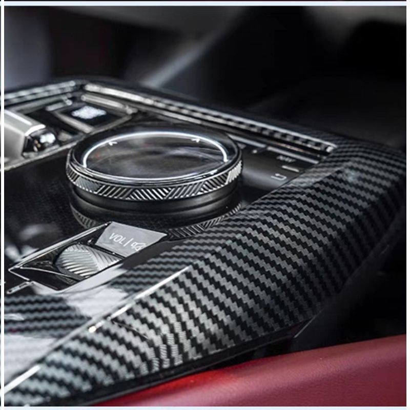Naljepnice za unutrašnost automobila za okvir središnje konzole – ABS, TN-5411, Dazzling Flame, Guangzhou