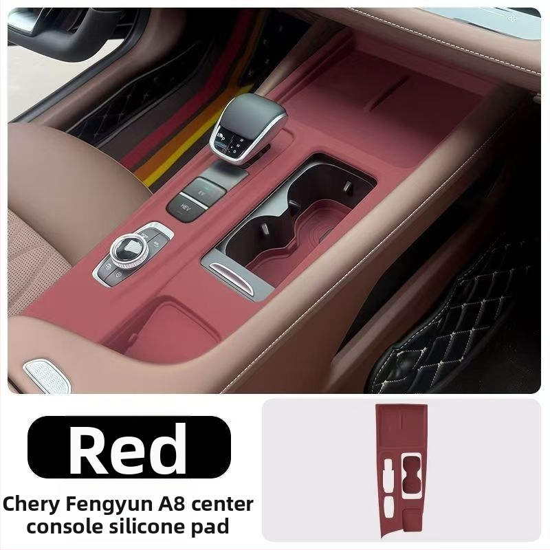 Chery Fengyun A8 Arrizo 8 Zaštitna podloška za središnju konzolu – Panel mjenjača, unutarnja dekoracija, Plastika