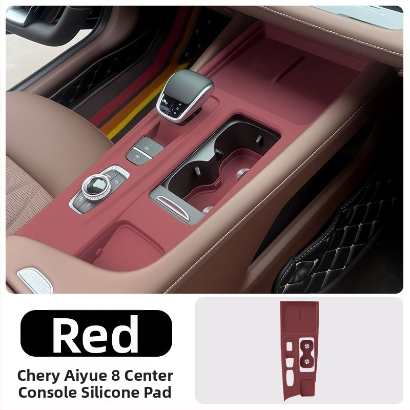 Chery Fengyun A8 Arrizo 8 Zaštitna podloška za središnju konzolu – Panel mjenjača, unutarnja dekoracija, Plastika