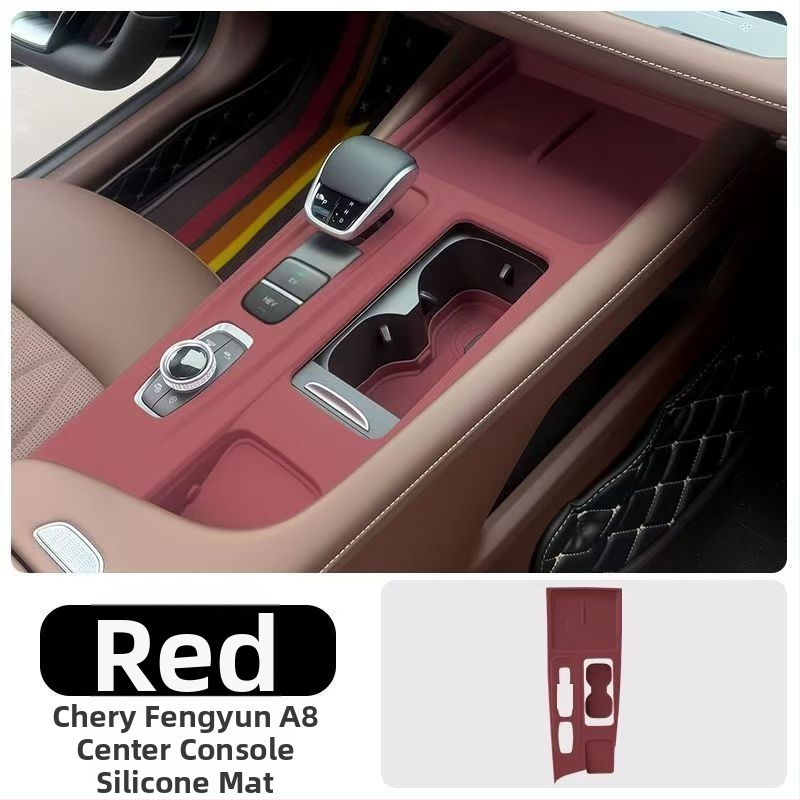 Chery Fengyun A8 Arrizo 8 Zaštitna podloška za središnju konzolu – Panel mjenjača, unutarnja dekoracija, Plastika