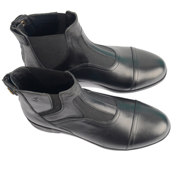 Zimske čizme od kože prvog sloja, kratke čizme za jahanje, unisex, Martin stil/za prepreke