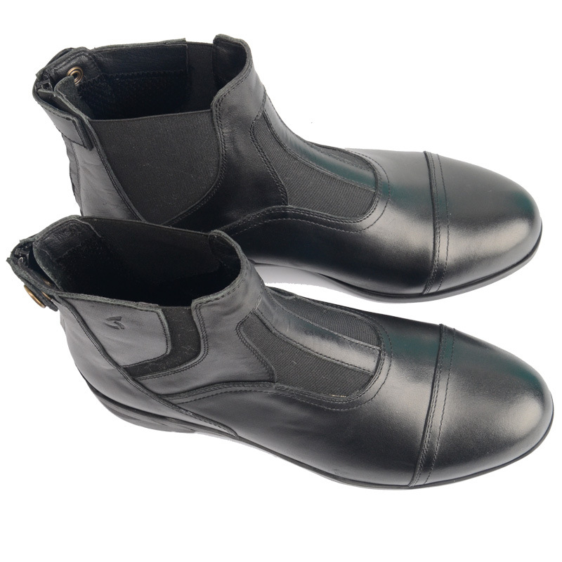 Zimske čizme od kože prvog sloja, kratke čizme za jahanje, unisex, Martin stil/za prepreke