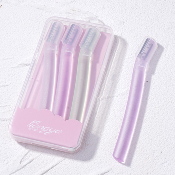 Set de tuns sprâncene (Lame din oțel inoxidabil + ABS; Model KJ-16-XMD; Instrument pentru sprâncene)