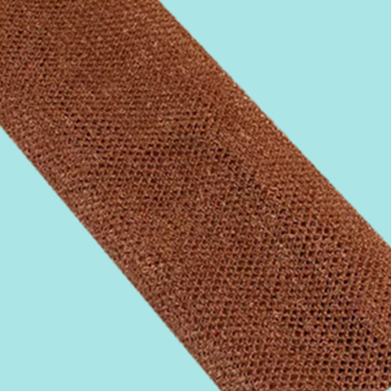 Najlonski eksfolijacijski ručnik za kupanje s dvostrano debelim mrežastim dizajnom za čišćenje leđa i pjenastu mrežu