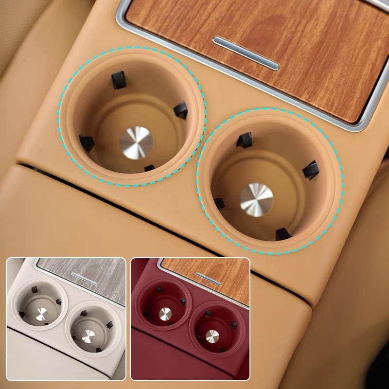 Silikonska podloga za središnju konzolu — Zhijie R7-central water coaster, unutarnji dodaci, ugradnja klikom