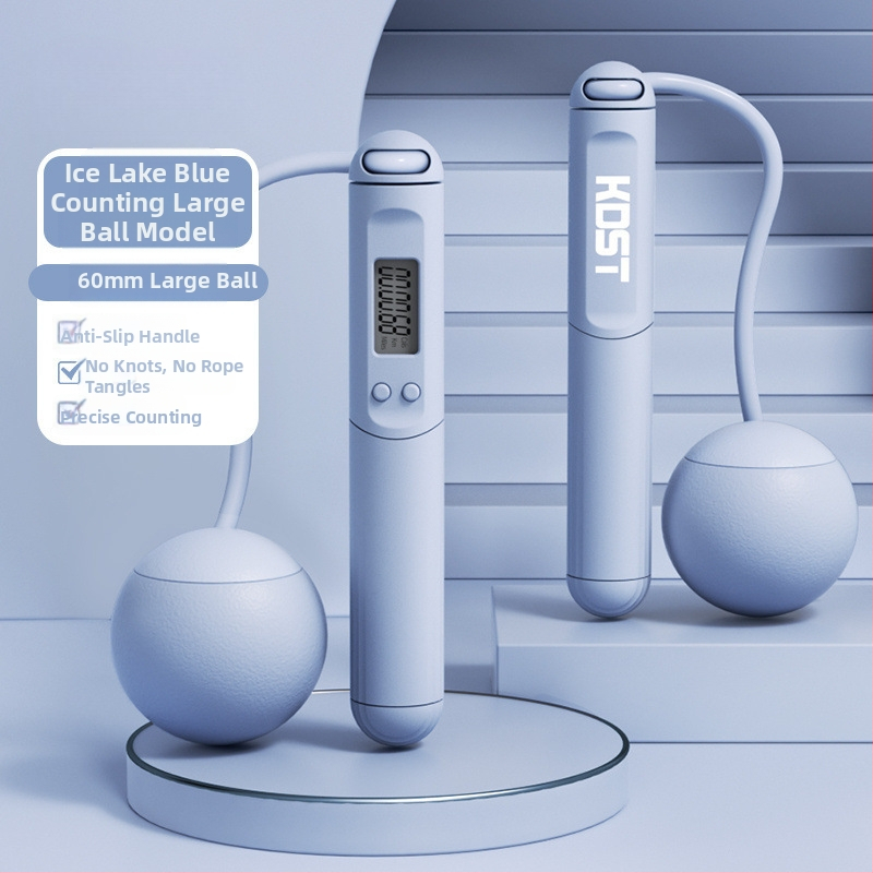 Sfoară de sărit cu greutate, cu contor pentru arderea grăsimilor, reglabilă, din PVC