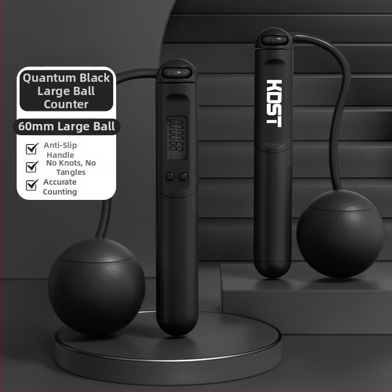 Sfoară de sărit cu greutate, cu contor pentru arderea grăsimilor, reglabilă, din PVC