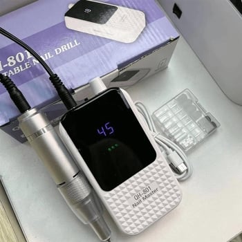 Полировачна машина за нокти, тиха работа, електрическа, за домашна употреба, пластмасов корпус