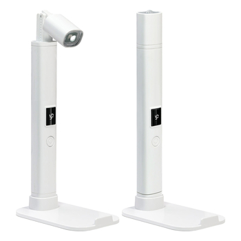 Kézben tartható körömlámpa bár alakú, hordozható akkumulátoros mini fototerápiás lámpa gél körmök szárításához, modell Word Lamp, márka Han Finger Edge