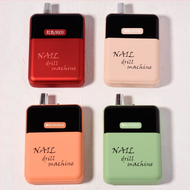 Електрически маникюрен полировач STE-104, презареждаем, преносим, с керамична глава за премахване и полиране на нокти