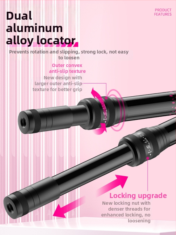 Karbonski stalak za ribolovne štapove, ultralak, sklopiv, s višestrukom rotacijom, dvostruka namjena