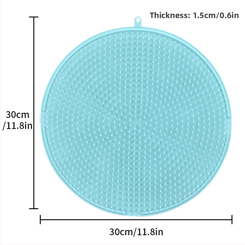 Silikonska kupaonska četka za masažu leđa s pilingom za stopala i masažnim jastučićem, 235 g, mogućnost prilagodbe obrade