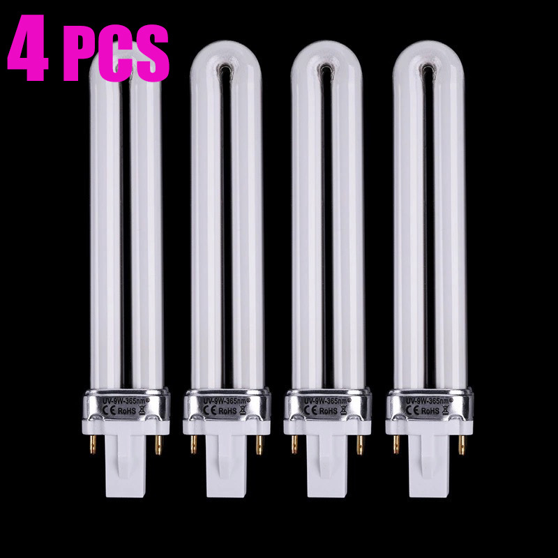 Beiya Körömlámpa UV Készlet, 4×9W UV Cure Lámpa Gel Körmökhoz