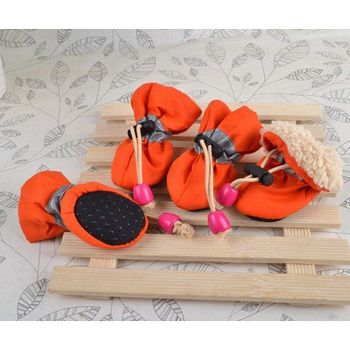 Παπούτσια για σκύλους (Βαμβάκι; Αντιολισθητικά; Θερμά; Για σκύλους; Heavenly Pet)