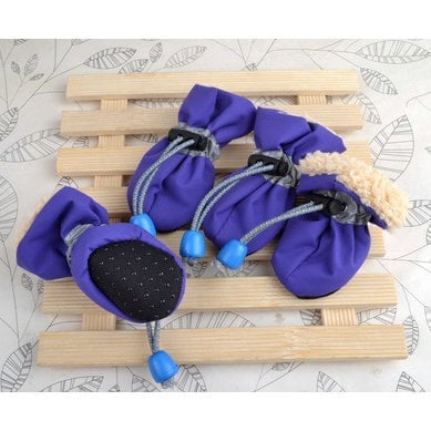 Παπούτσια για σκύλους (Βαμβάκι; Αντιολισθητικά; Θερμά; Για σκύλους; Heavenly Pet)