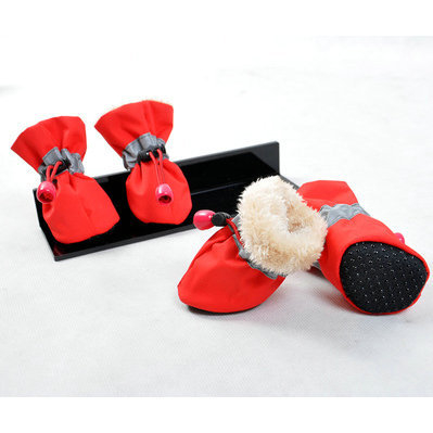 Παπούτσια για σκύλους (Βαμβάκι; Αντιολισθητικά; Θερμά; Για σκύλους; Heavenly Pet)