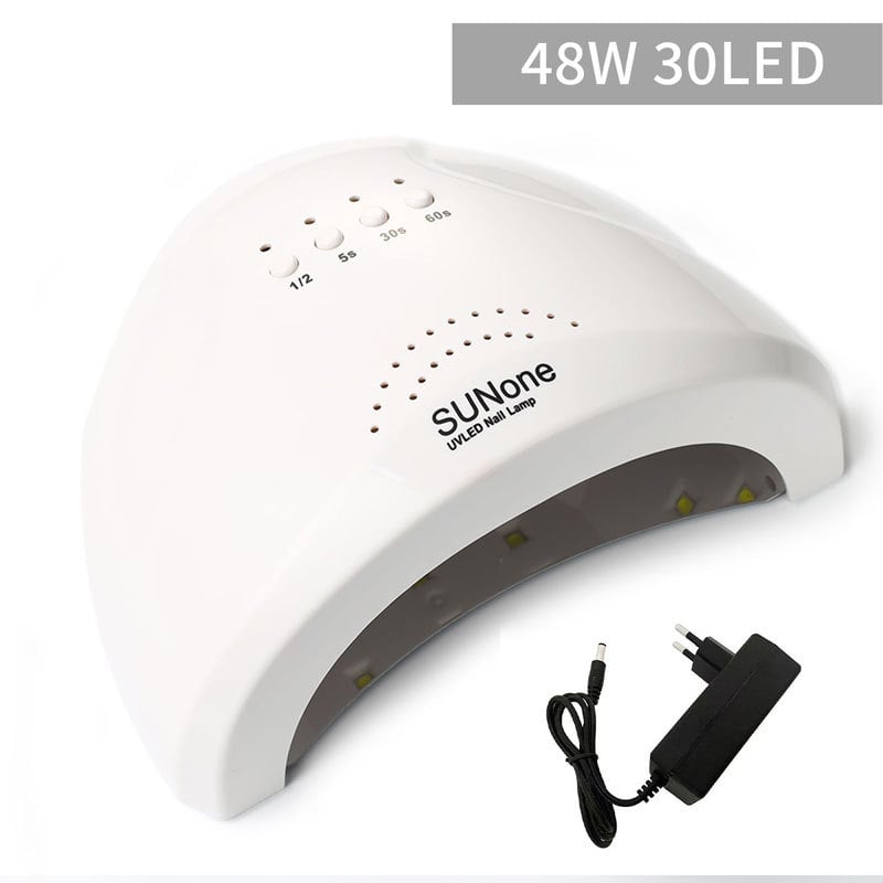 Monja 48W LED лампа за нокти за домашна употреба – бързо сушене на маникюр