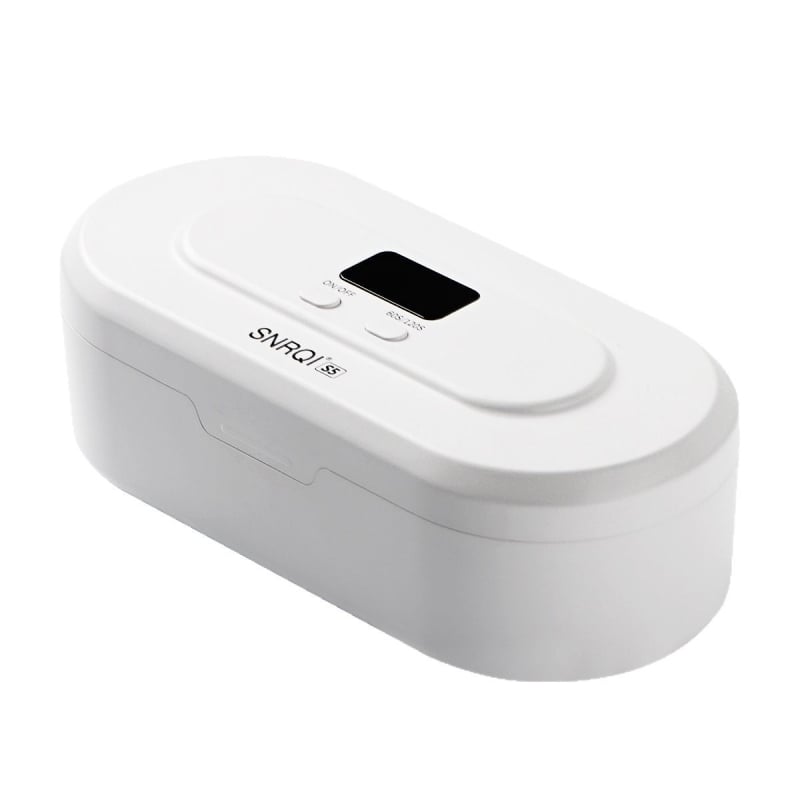 Κουτί απολύμανσης εργαλείων νυχιών με UV, πολυλειτουργικός αποστειρωτής με καλώδιο, πλαστικό+LED, 450 g, XDSE001, OHT