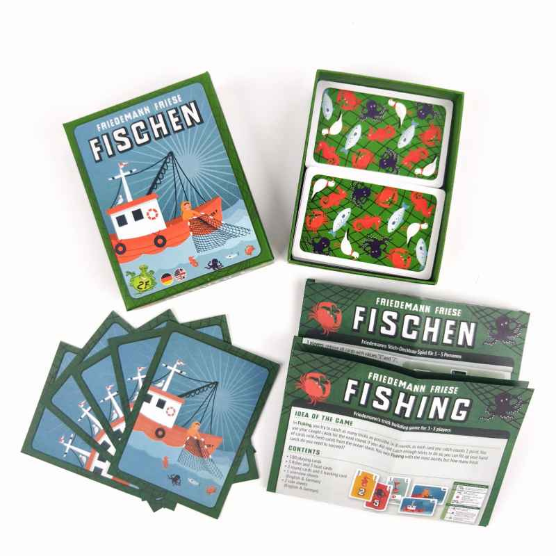 Kartična društvena igra za 3–5 igrača, papirnati materijal, od 14 godina; mladi 15–35.